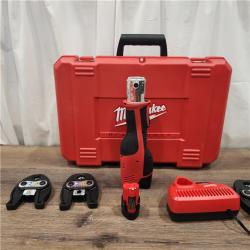 AS IS Milwaukee M12 Force Logic Press Tool 1/2 in. to 1 in. Kit