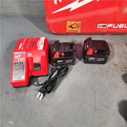 HOUSTON LOCATION - AS-IS M18 FUEL 18V Lithium-Ion Brushless Cordless Hammer Drill and Impact Driver Combo Kit (2-Tool) with 2 Batteries