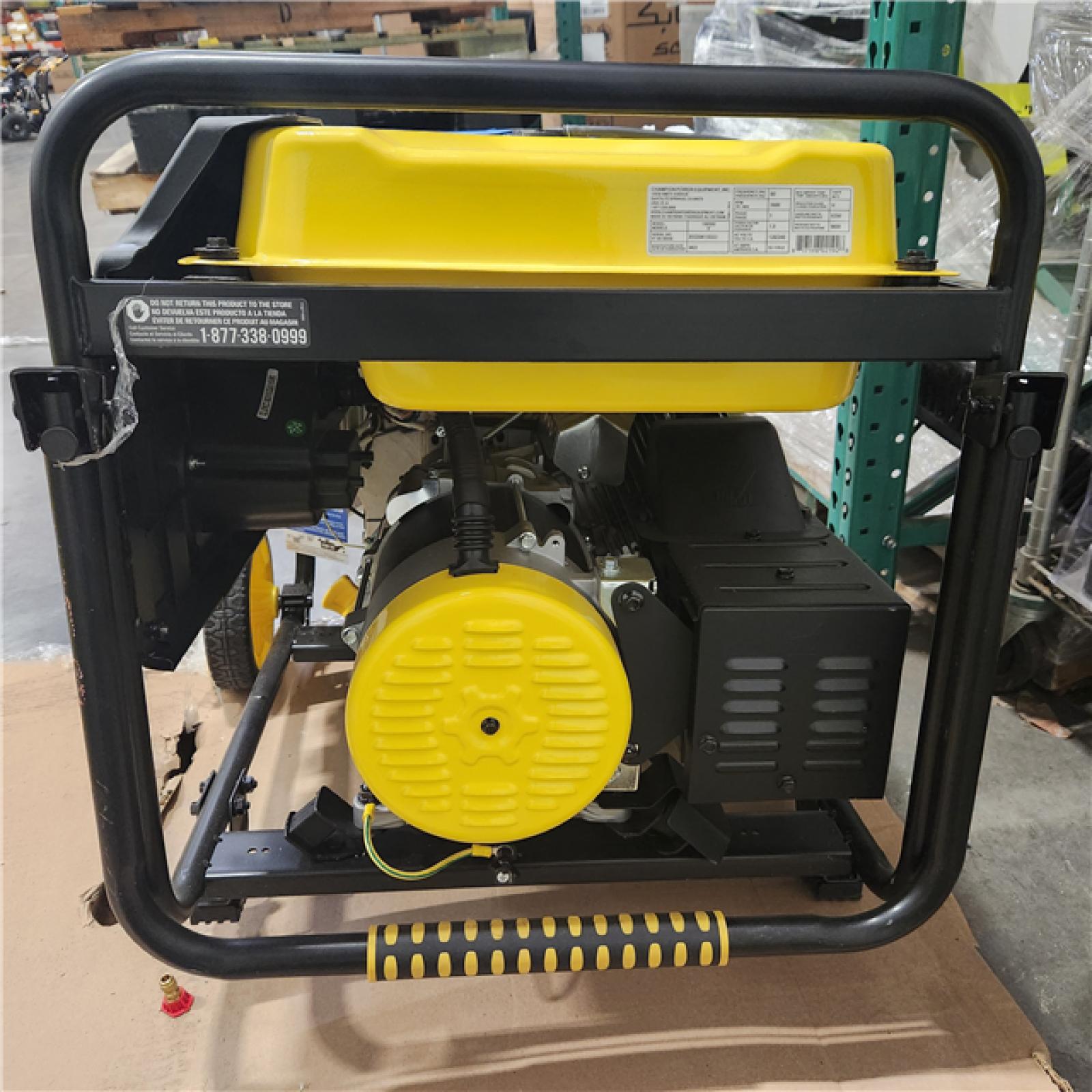 Dallas Location - As-Is Champion 6250-Watt Dual Fuel Portable Generator