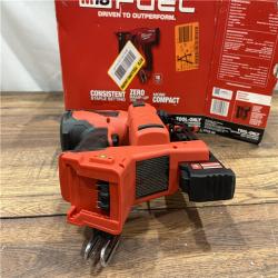 AS-IS M18 FUEL 18-Volt Lithium-Ion Brushless Cordless 18-Gauge 1/4 in. Narrow Crown Stapler (Tool-Only)