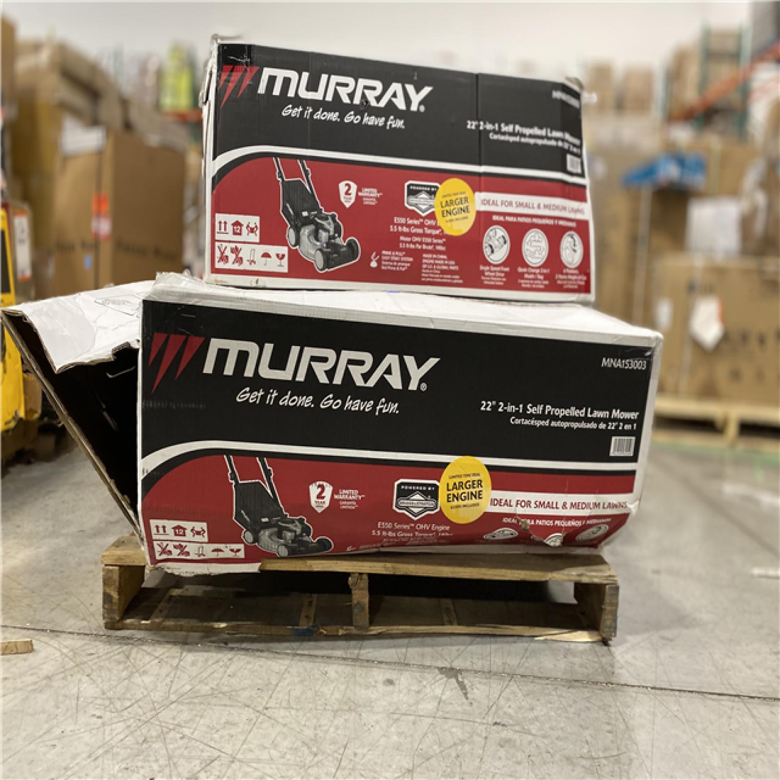 DALLAS LOCATION - MURRAY MOWER PALLET - (3 UNITS)