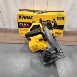 AS IS DEWALT FLEXVOLT 60V MAX Cordless Brushless 7-1/4 in. Wormdrive Style Circular Saw (Tool Only)