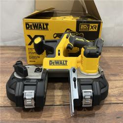 AS IS DEWALT 20-Volt MAX 3-3/8 in. Cordless Brushless Bandsaw (Tool-Only)