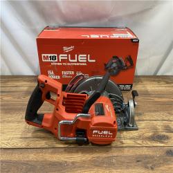 AS IS Milwaukee 2830-20 Rear Handle Circular Saw M18 FUEL 7-1/4  Cordless Brushless Tool Only