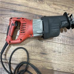 AS-IS Milwaukee 15 Amp 1-1/4 in. Stroke Orbital SUPER SAWZALL Reciprocating Saw with Hard Case