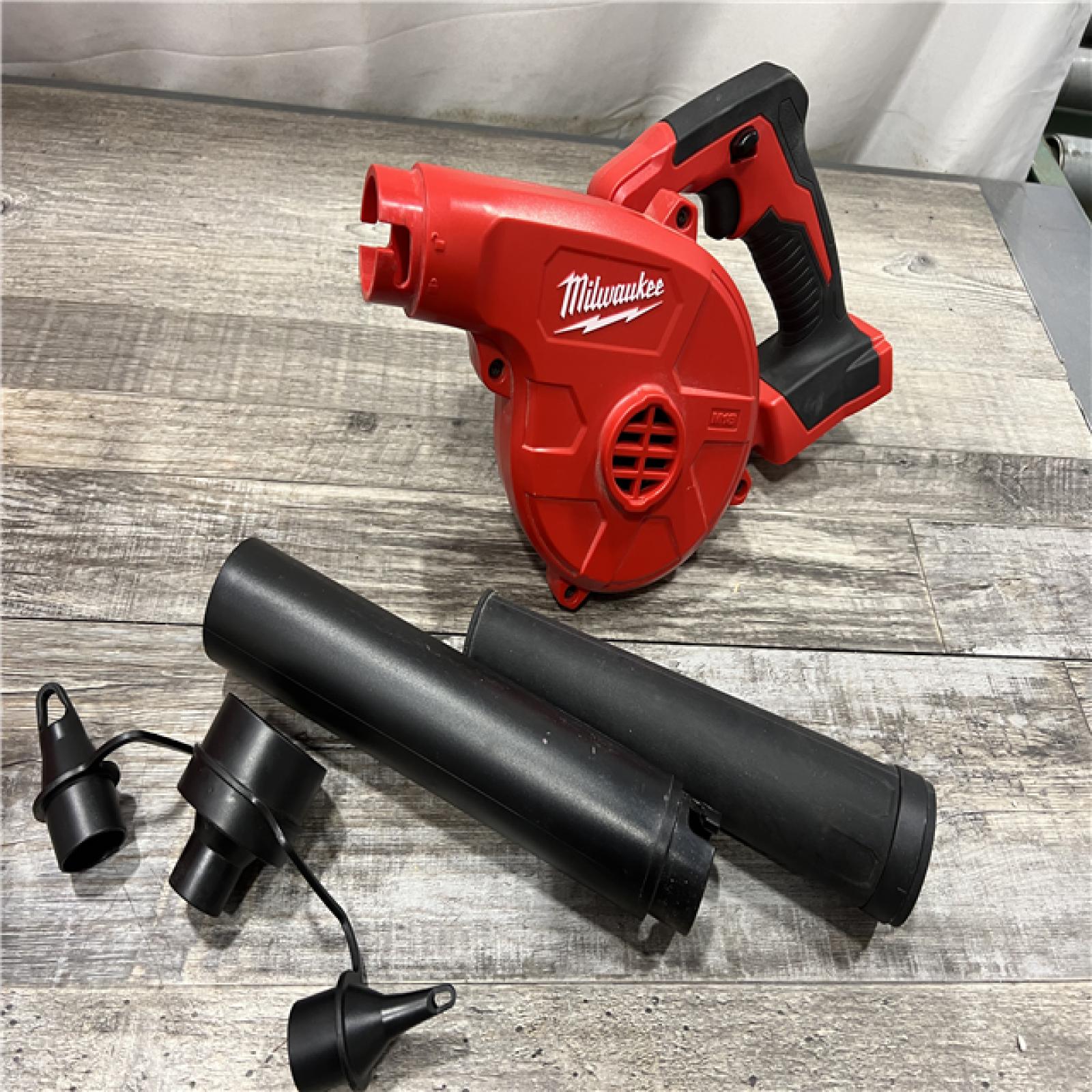 AS-IS Milwaukee M18 18-Volt Lithium-Ion Cordless Compact Blower (Tool-Only)