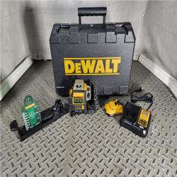 HOUSTON LOCATION - AS-IS DEWALT 12V MAX 3 X 360 Degrees Green Line Laser DW089LG New