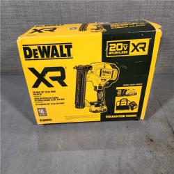 HOUSTON LOCATION - AS-IS DEWALT 20V MAX XR 18 Gauge Brad Nailer Kit