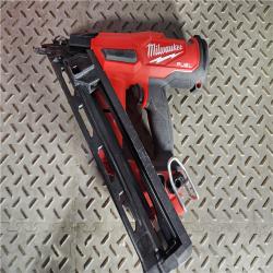 HOUSTON LOCATION - AS-IS Milwaukee 2839-20 M18 FUEL 15 Ga. 18 Volt Brushless Angled Finish Nailer (TOOL ONLY)