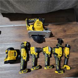 CALIFORNIA NEW DEWALT BRUSHLESS 7-TOOL COMBO KIT