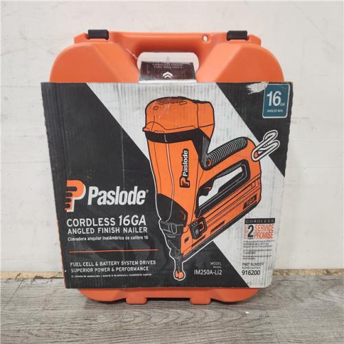 Phoenix Location Paslode Lithium-Ion Battery 16-Gauge Angled Cordless Finished Air Tool Nailer With Lithium Battery and Charger