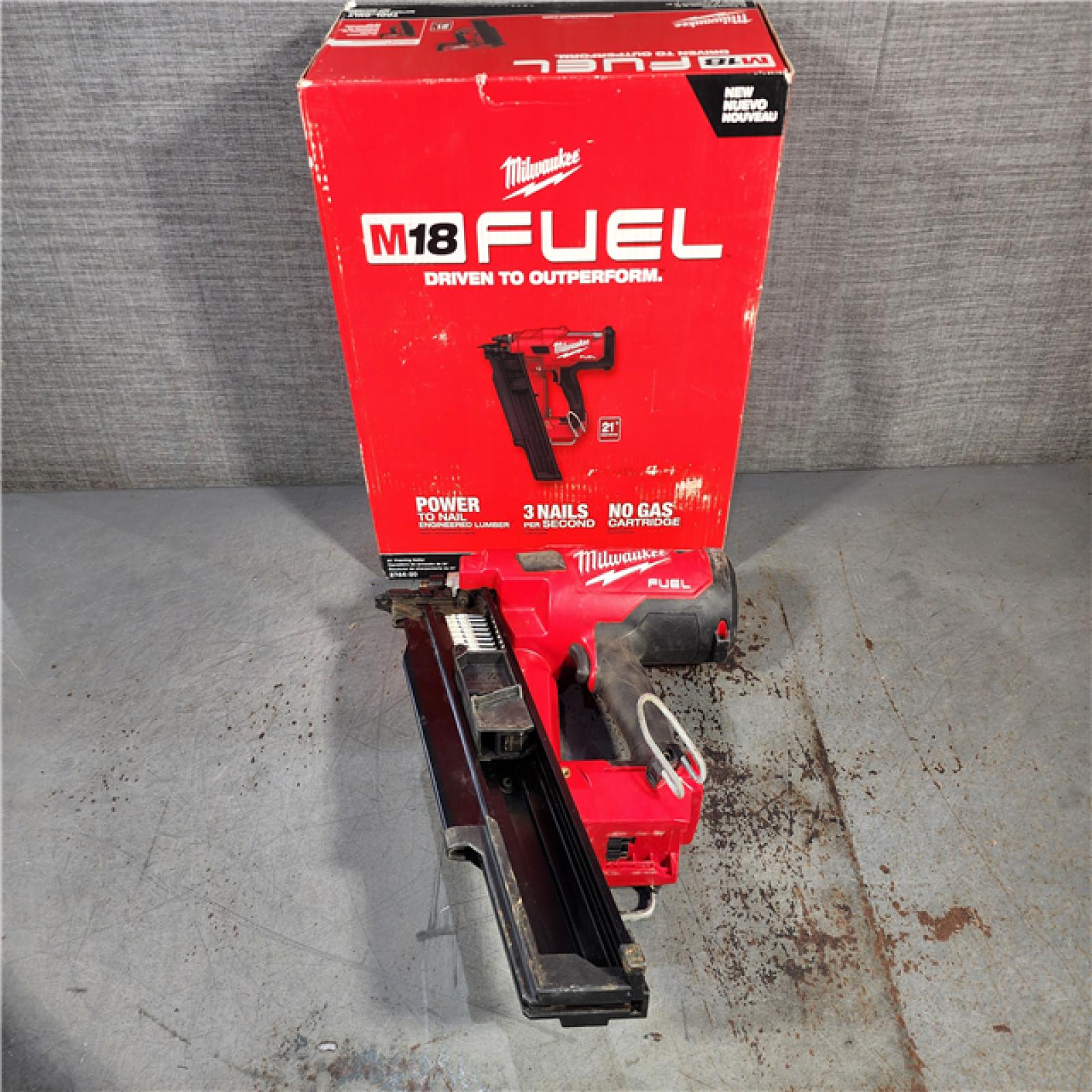 HOUSTON LOCATION - AS-IS Milwaukee 2744-20 M18 FUEL 21-Degree Cordless Framing Nailer (Tool Only)