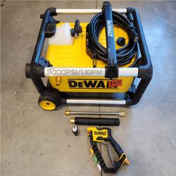 AS-IS DEWALT 3000 PSI 15 Amp Electric Pressure Washer with Internal Equipment Storage