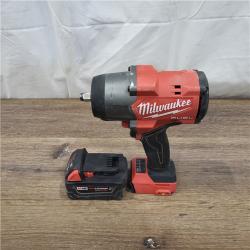 AS-IS Milwaukee 2967-21B M18 FUEL 1/2 High Torque Impact Wrench W/ Friction Ring 5.0Ah Kit