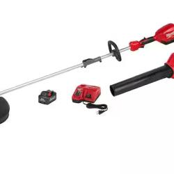 NEW! -Milwaukee M18 FUEL 18V Lithium-Ion Brushless Cordless QUIK-LOK String Trimmer/Blower Combo Kit with Battery & Charger (2-Tool)