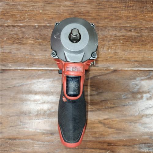 AS-IS M12 FUEL 12V Lithium-Ion Brushless Cordless Stubby 3/8 in. Impact Wrench (Tool-Only)