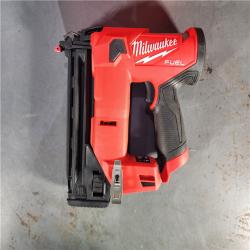 HOUSTON LOCATION - AS-IS (APPEARS LIKE NEW) M12 FUEL 12-Volt Lithium-Ion Brushless Cordless 18-Guage Compact Brad Nailer (Tool Only)