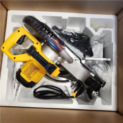 AS-IS DEWALT 15 Amp Corded 10 in. Compound Single Bevel Miter Saw