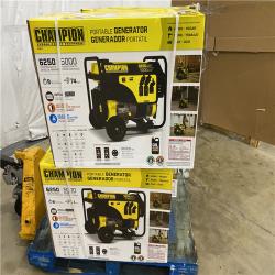 Houston Location AS IS - Champion Generator 6250 Watts 4 UNITS