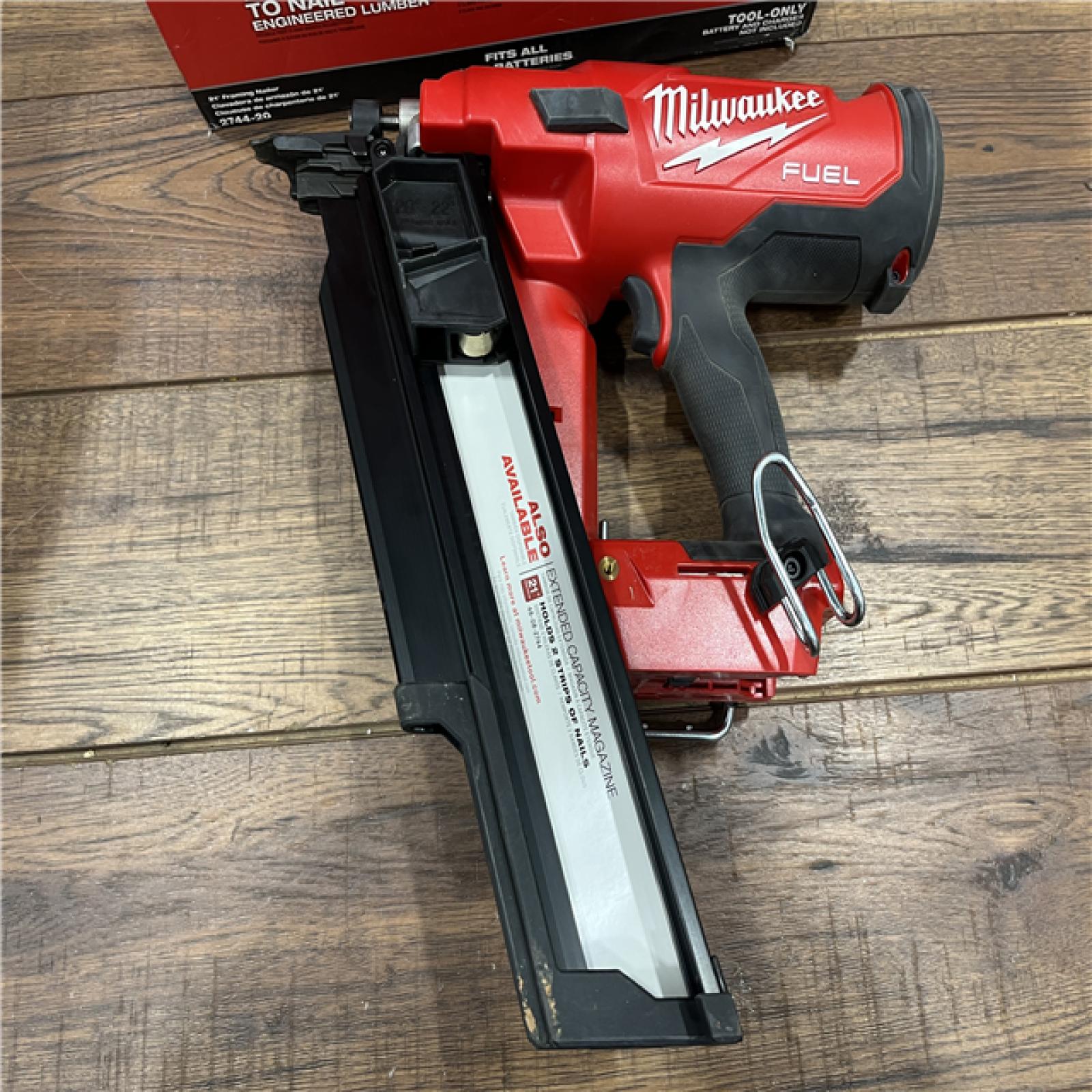 AS-IS Milwaukee 2744-20 M18 FUEL 21-Degree Cordless Framing Nailer (Tool Only)