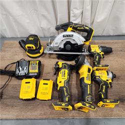 AS-IS Dewalt 20-Volt MAX ToughSystem Lithium-Ion 6-Tool Cordless Combo Kit