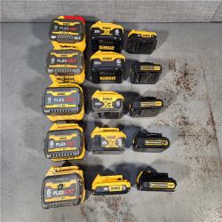 HOUSTON LOCATION - AS-IS DEWALT BATTERY PACK QTY - 15