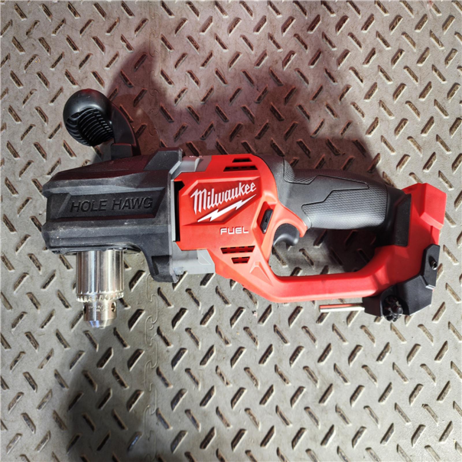 HOUSTON LOCATION - AS-IS M18 FUEL GEN II 18V Lithium-Ion Brushless Cordless 1/2 in. Hole Hawg Right Angle Drill (Tool-Only)