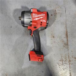 HOUSTON LOCATION - AS-IS Milwaukee M18 FUEL 18V Lithium-Ion Brushless Cordless 1/2 in. Impact Wrench with Friction Ring (Tool-Only)