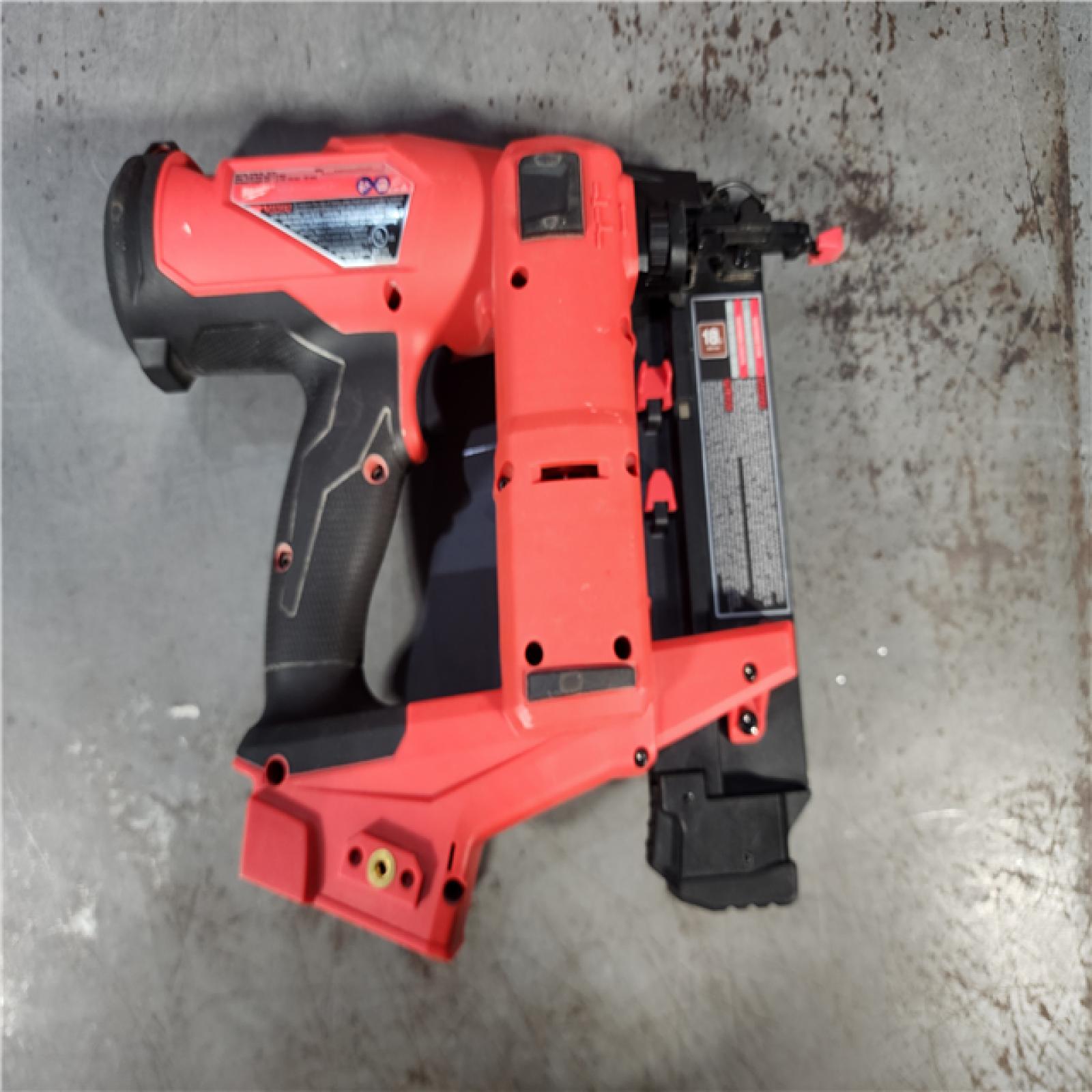 HOUSTON LOCATION - AS-IS Milwaukee M18 Fuel 18V Brushless 18-Gauge Brad Nailer 2746-20 (Bare Tool)