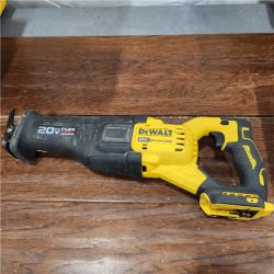 AS-IS 20V MAX Lithium Ion Cordless Brushless Reciprocating Saw with FLEXVOLT ADVANTAGE (Tool Only)