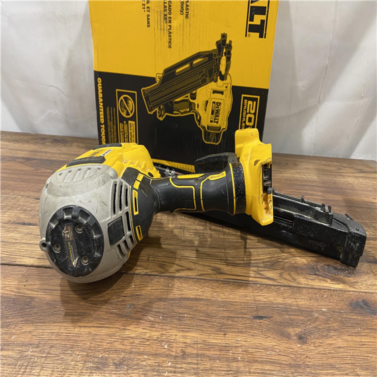 AS IS DEWALT 20-Volt 21Â° Cordless Framing Nailer (Tool-Only)