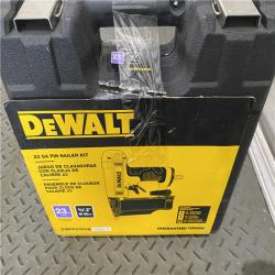 Houston location AS-IS Dewalt-DWFP2350K 23 GA Pin Nailer