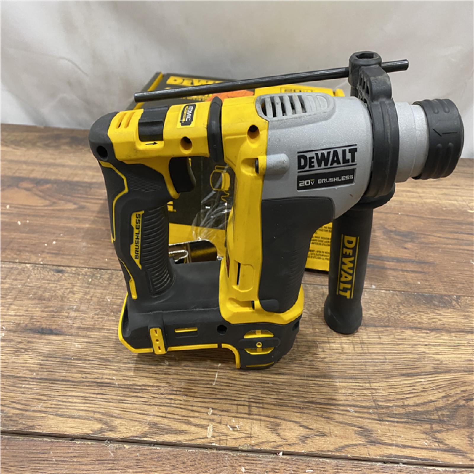 AS IS Dewalt DCH172B MAX Atomic 20V 5/8 Inch Brushless Cordless SDS Plus Rotary Hammer (Tool Only)