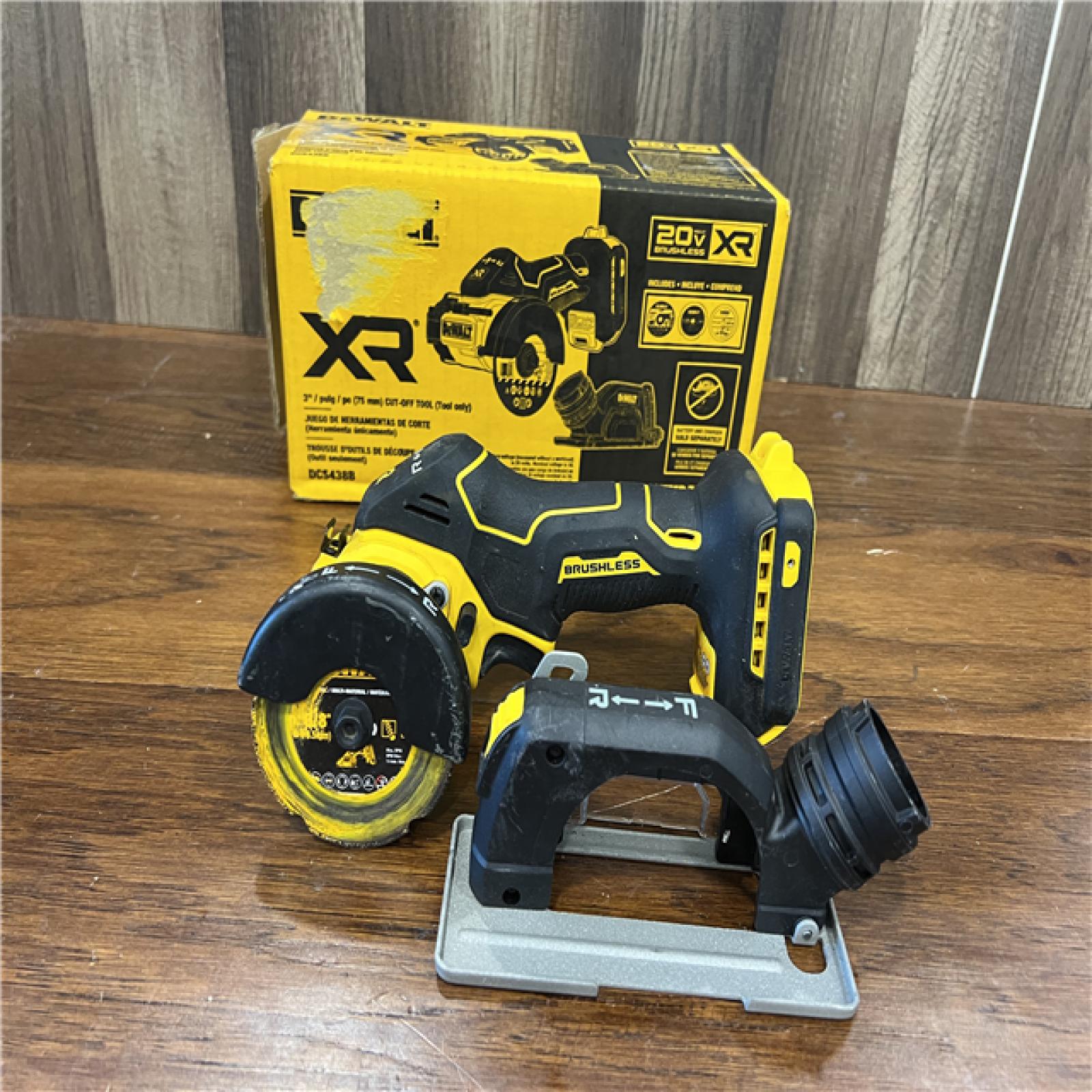 AS-IS DeWalt 20V MAX XR 3 in. Cordless Brushless Cut-Off Saw Tool Only