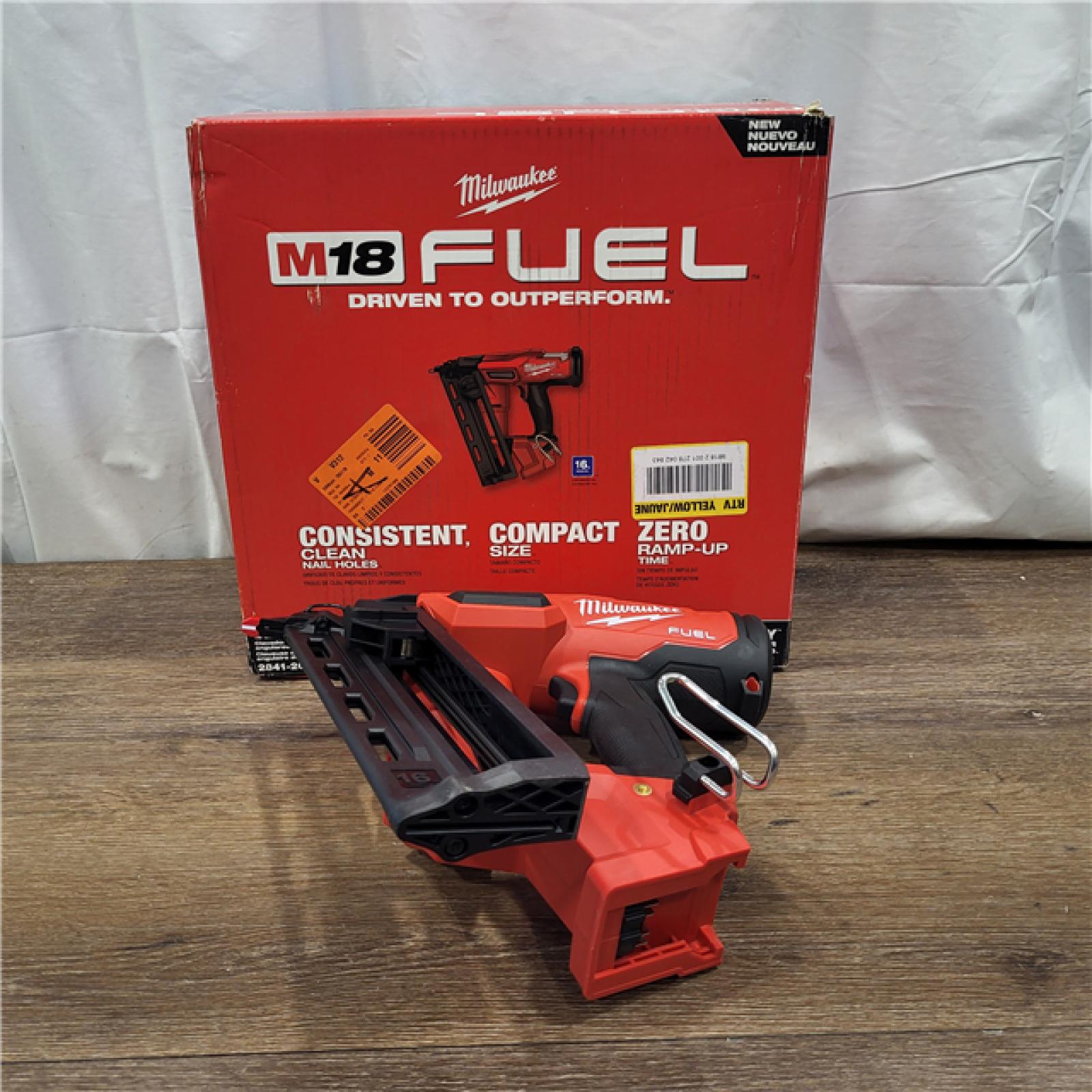 AS-IS Milwaukee 2841-20 18V Cordless Gen II 16 Gauge Angled Finish Nailer (Tool Only)