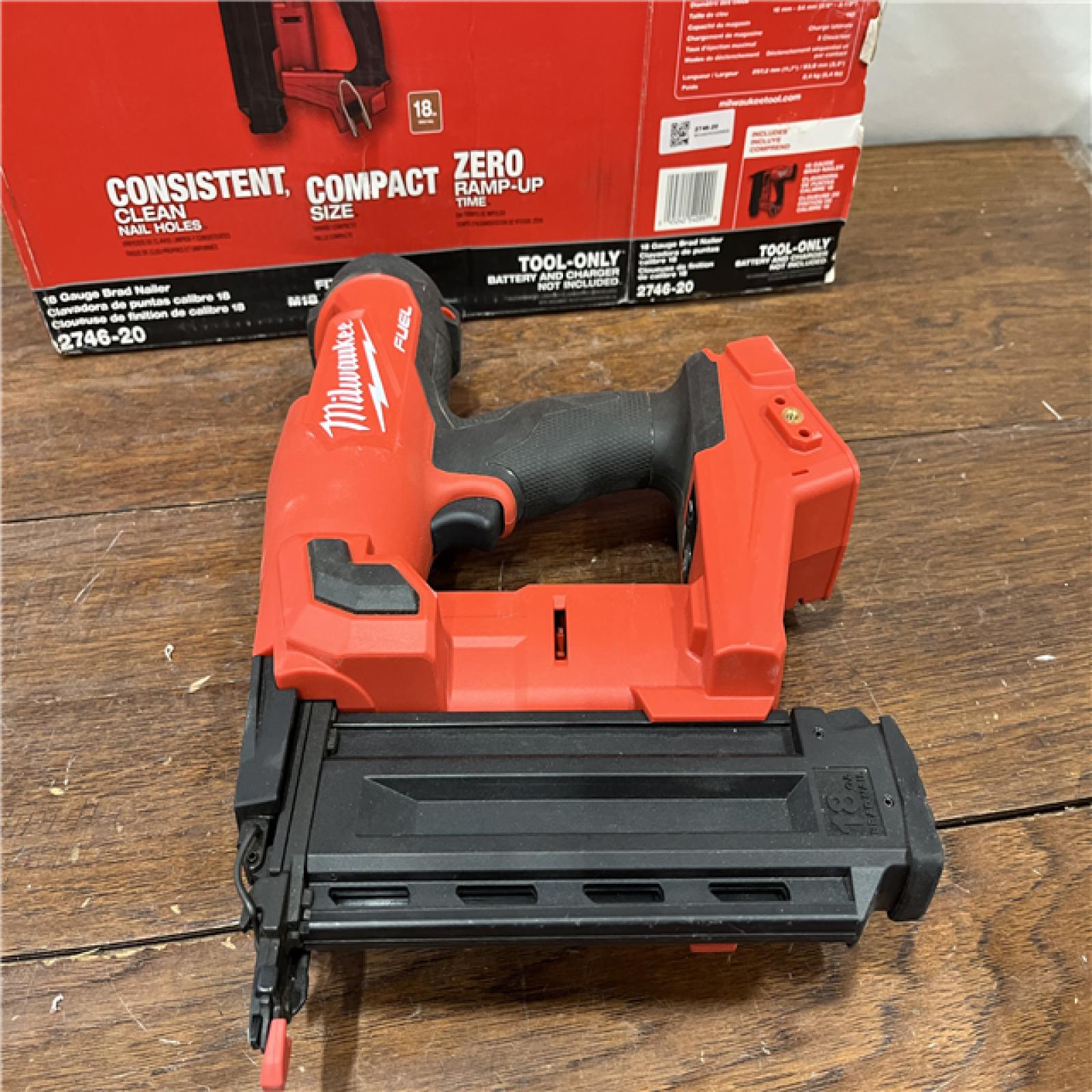 AS-ISMilwaukee M18 FUEL 18 Gauge Brad Nailer