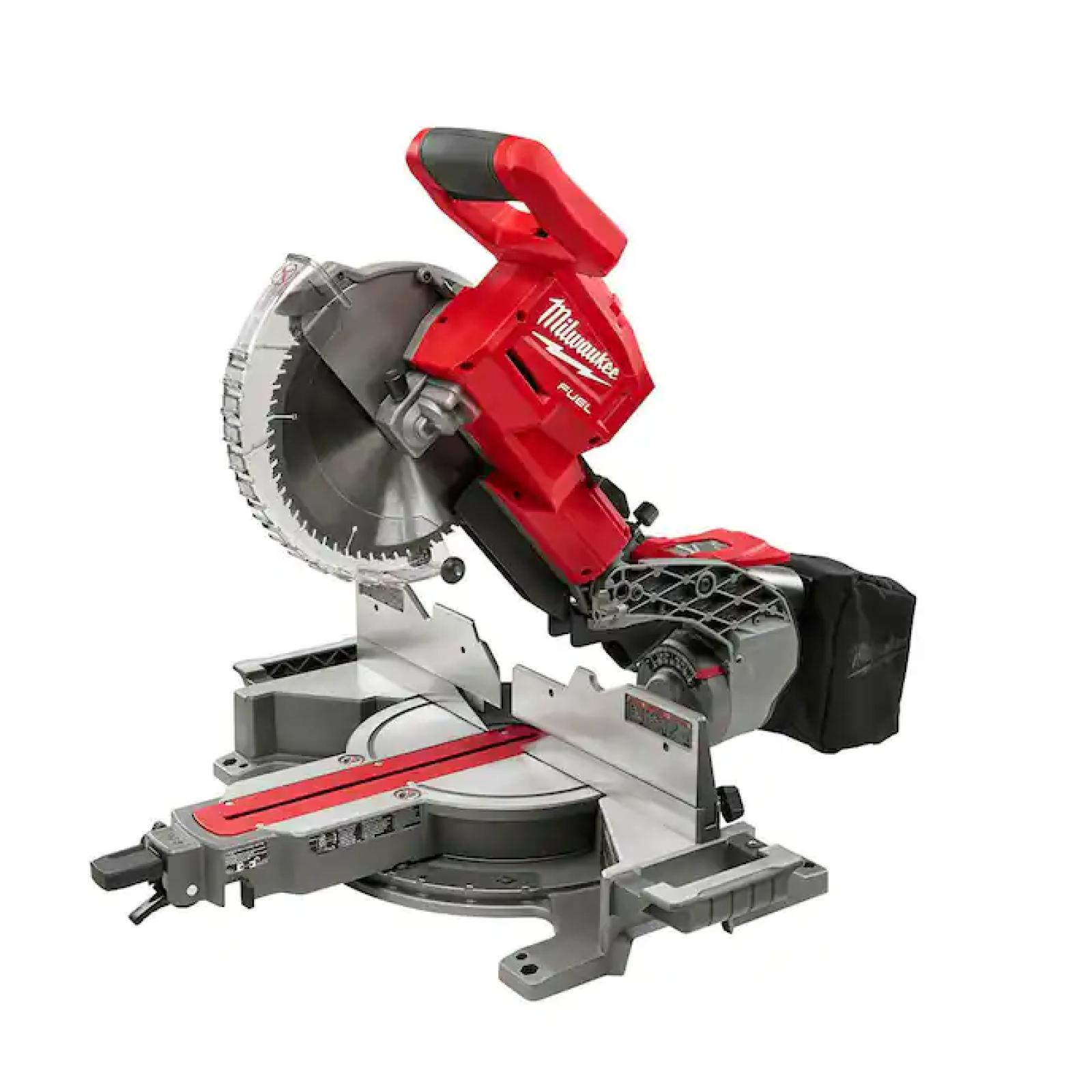 NEW! - Milwaukee M18 FUEL 18V Lithium-Ion Brushless Cordless 10 in. Dual Bevel Sliding Compound Miter Saw (Tool-Only)