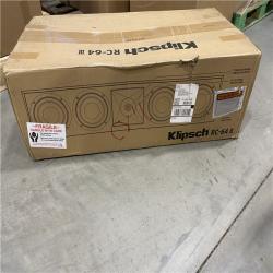 NEW! Klipsch RC-64 III Center Channel Speaker (Black Ash)