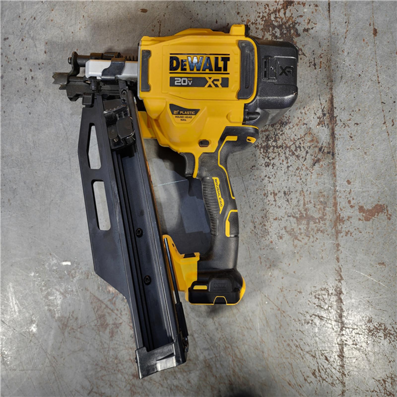 HOUSTON LOCATION - AS-IS DEWALT 20-Volt 21Â° Cordless Framing Nailer (Tool-Only)