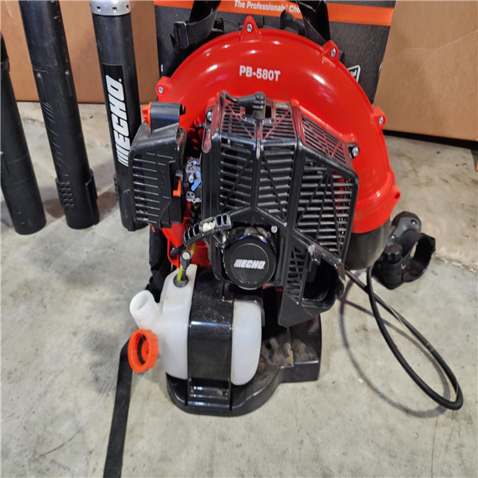 HOUSTON LOCATION - AS-IS ECHO 216 MPH 517 CFM 58.2cc Gas 2-Stroke Backpack Leaf Blower with Tube Throttle