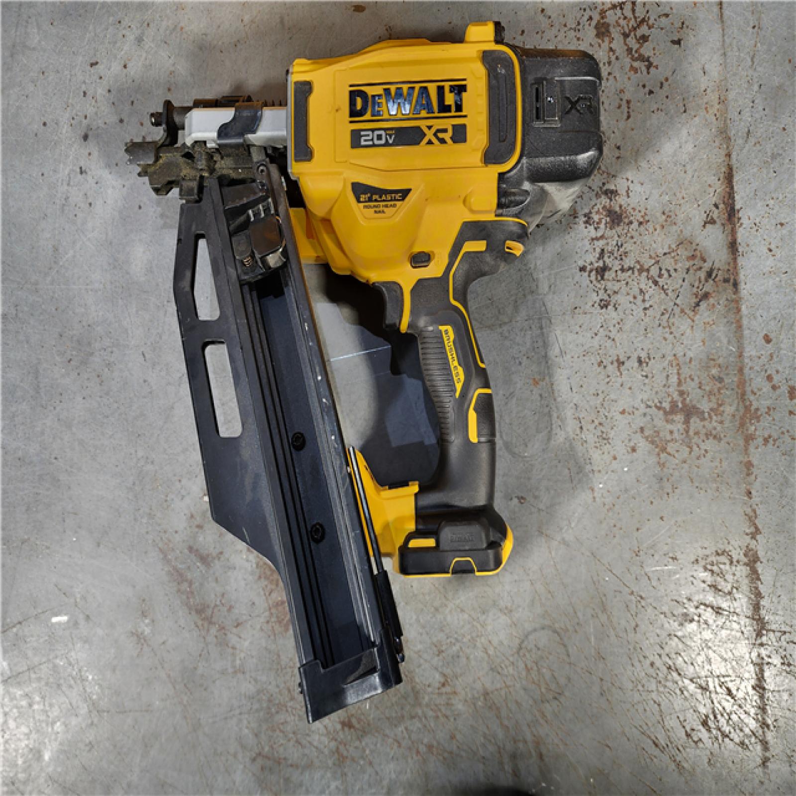 HOUSTON LOCATION - AS-IS DEWALT 20-Volt 21Â° Cordless Framing Nailer (Tool-Only)