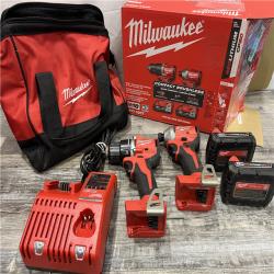 AS-IS Milwaukee M18 Compact Brushless 2-Tool Combo Kit