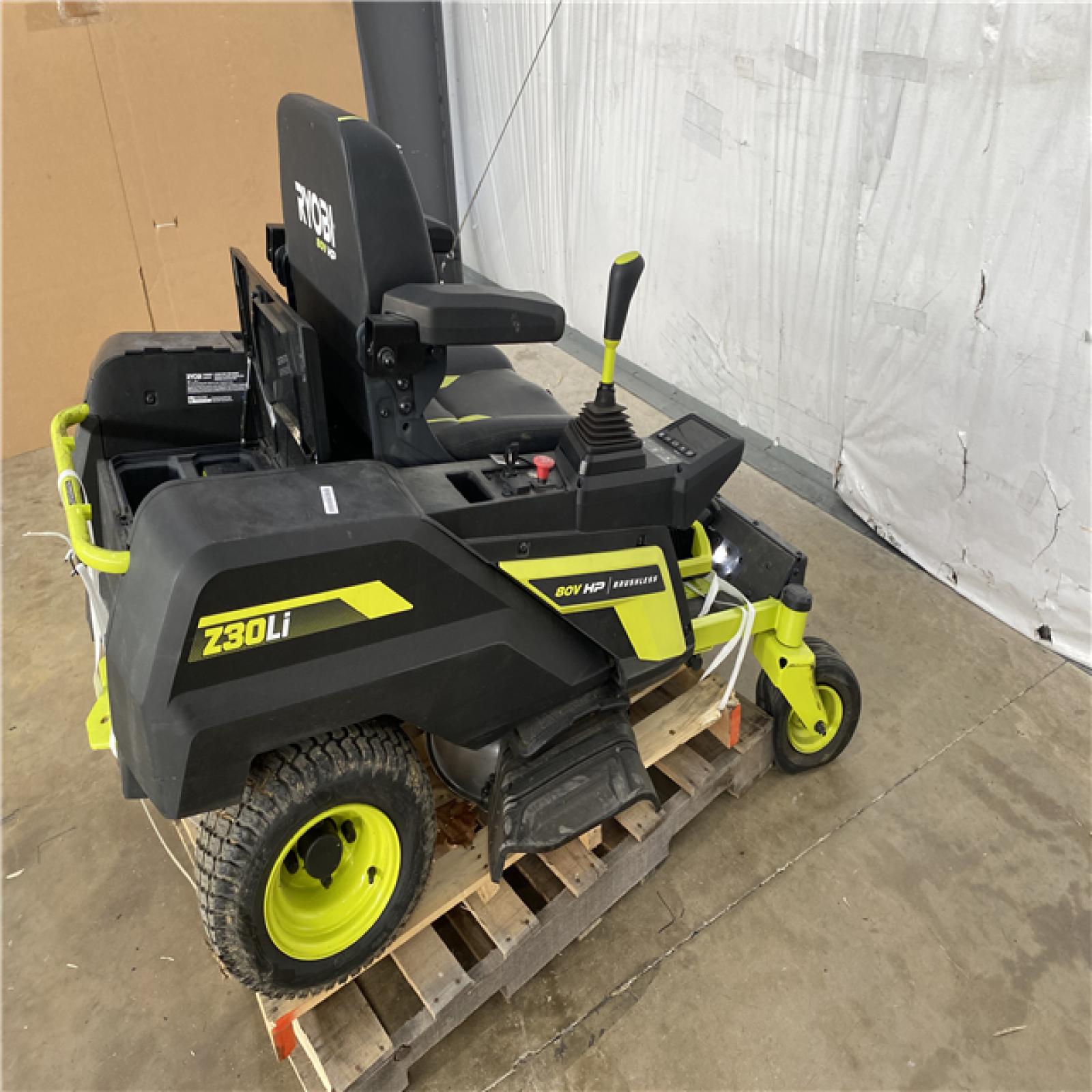 Houston Location - AS-IS Ryobi 30in. Z30Li Riding Mower