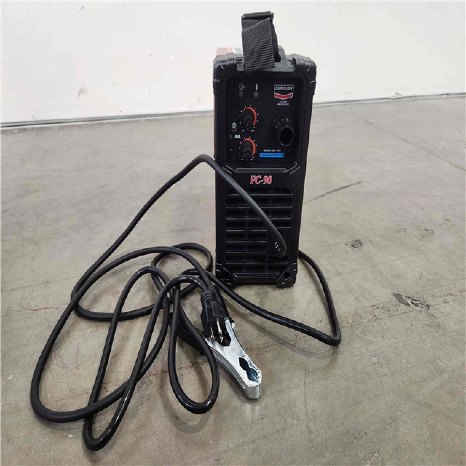 Phoenix Location Appears NEW Century 90 Amp FC90 Flux Core Wire Feed Welder and Gun, 120V