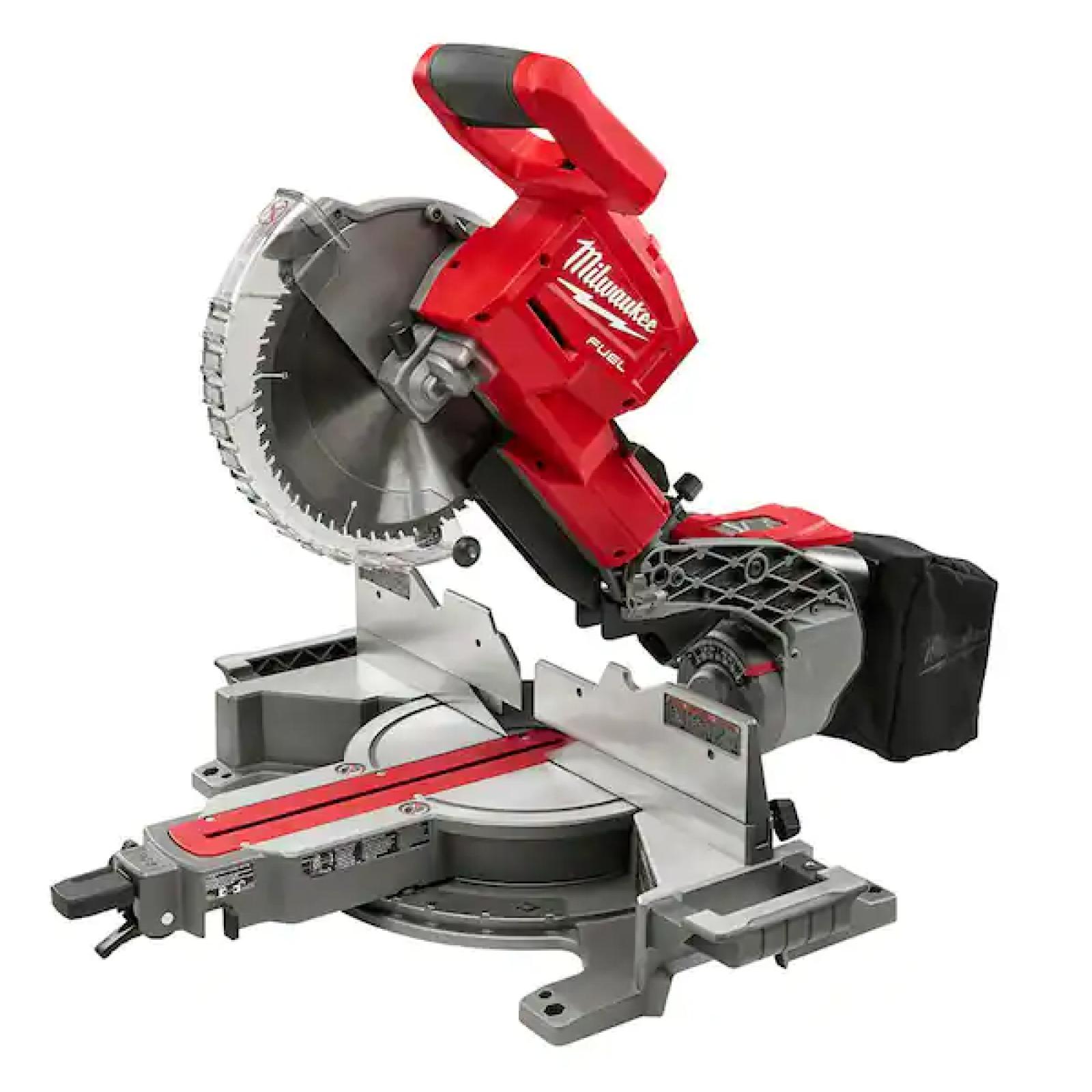 DALLAS LOCATION -Milwaukee M18 FUEL 18V Lithium-Ion Brushless Cordless 10 in. Dual Bevel Sliding Compound Miter Saw (Tool-Only)