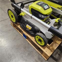 DALLAS LOCATION - AS-IS RYOBI 40V HP Brushless 21 in. Cordless Battery Walk Behind Self-Propelled Lawn Mower