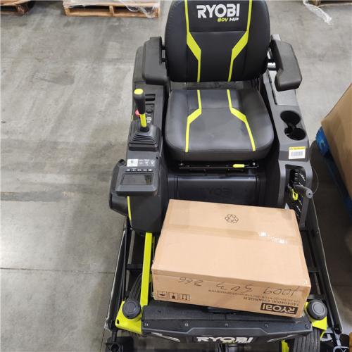 Dallas Location - As-Is RYOBI 30 in. Riding Lawn Mower