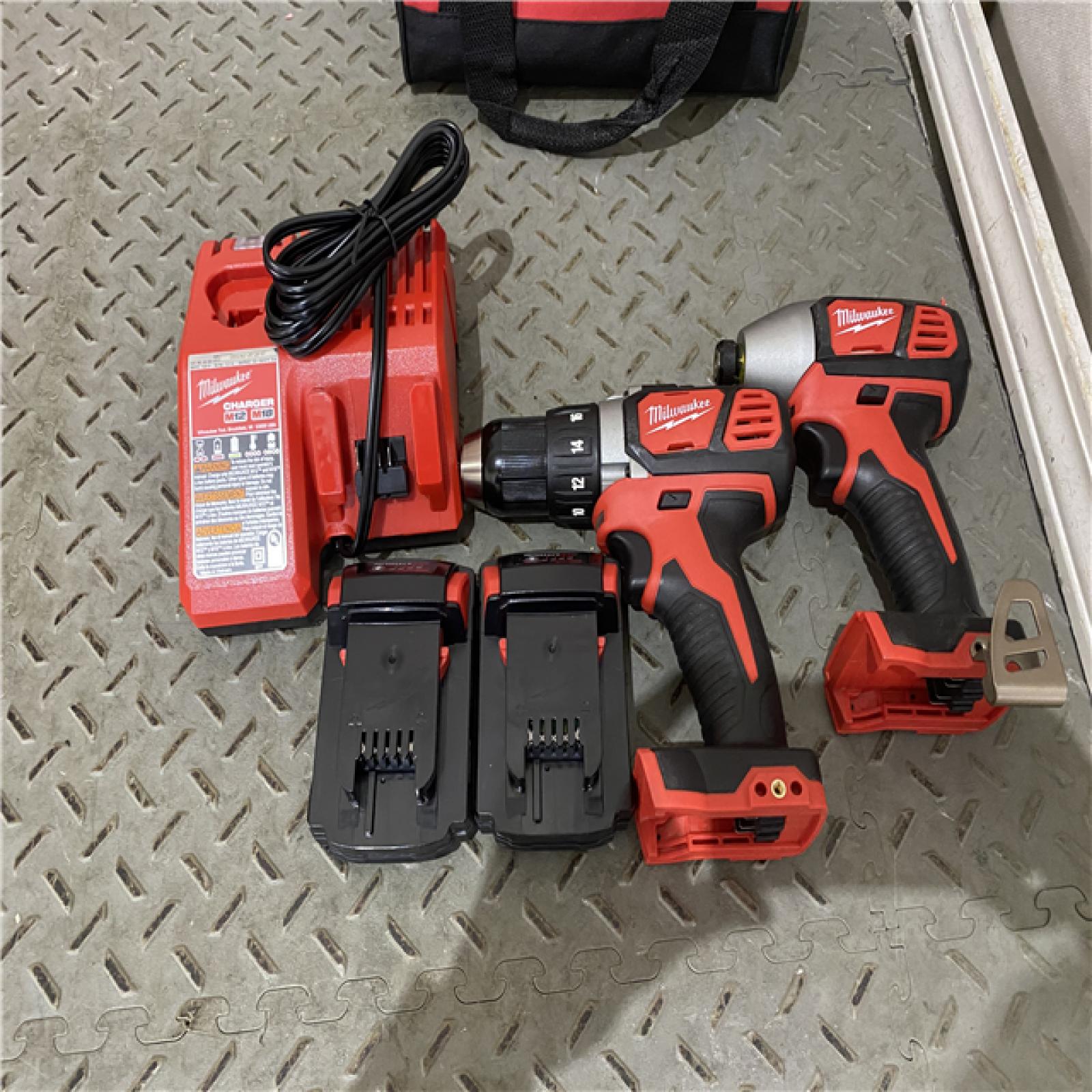 Houston location AS-IS Milwaukee Electric Tools 2691-22 MILWAUKEE M18 COMBO KITS LIKE NEW