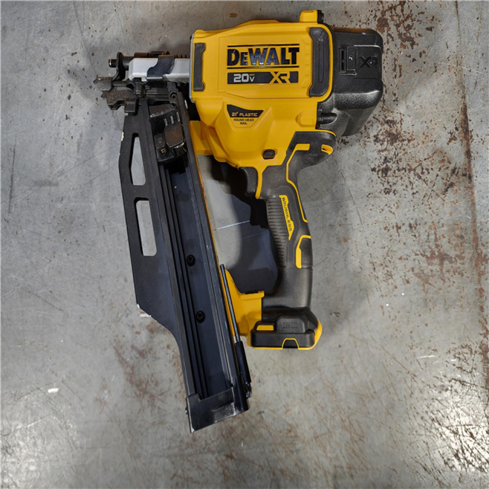 HOUSTON LOCATION - AS-IS DEWALT 20-Volt 21Â° Cordless Framing Nailer (Tool-Only)