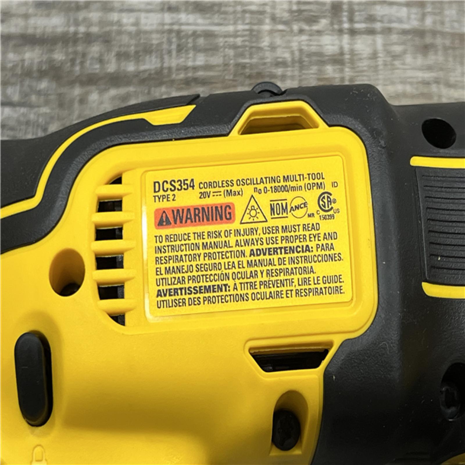 AS-IS DEWALT ATOMIC 20V MAX Cordless Brushless Oscillating Multi Tool (Tool Only)